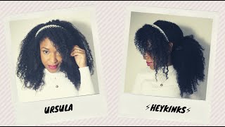 4 Cute Twist Out Styles with HeyKinks Kinky Hair Extensions
