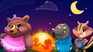 Спокойной Ночи Лесные Малютки.Мультик Сказка на Ночь.Укладываем Зверюшек Спать.Мульт Игра