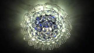 Люстра со светодиодами и LED лампами