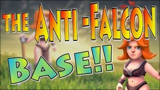 The Anti-Falcon Base! | Best TH10 War Base Anti Valk 3 Star 2018 | Clash of Clans