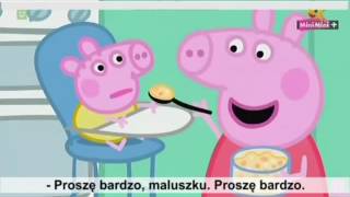Świnka Peppa - Mały Aleksander po polsku (napisy PL / subtitles PL / польские субтитры)