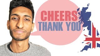 Different ways to say THANK YOU in English | British Accent