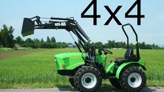 Самодельный минитрактор 4х4. Часть #1