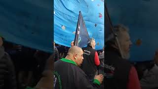 Marcha nacional de prensa por la agencia Télam en Buenos Aires