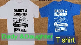Daddy And Daughter Best Friends For Life Friendship Day gif T shirt