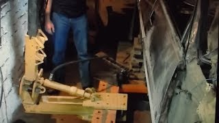 Стенд рихтовочный . Новое силовое устройство.