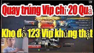 Quay QCMM combo F Megatron cùng ngắm 123 Vip kho đồ khủng Top CF VN Gao Funny 2019