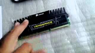 CORSAIR VENGEANCE DDR3 4 GB RAM UNBOXING