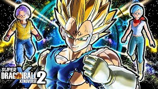 NEW MAJIN VEGETA OVERHAUL GAMEPLAY - Dragon Ball Xenoverse 2 Majin Vegeta Custom Moveset & Skills