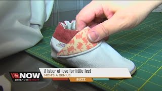Mom's a Genius: Local woman creates Mini-Mocs for little feet