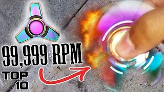 Top 10 Craziest Fidget Spinners