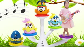 음악을 만들수 있다고요?!! 서은이의 음악만들기 트윗비트 콩순이 핑크퐁 기타 피아노 Making Special Song Nursery Rhyme