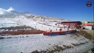 Kayseri havadan çekim Erciyes kayak merkezi ToyMedya