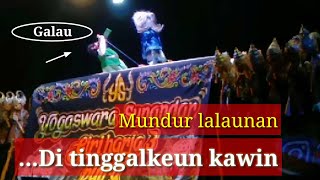 Wayang golek Buta mabok,  galau ditinggalkeun kawin, YOGA SUNANDAR SUNARYA giri harja 3 putra