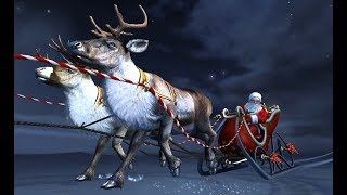 Новогодние футажи: САНТА КЛАУС с рождественскими подарками. New year and Christmas. Santa Claus.