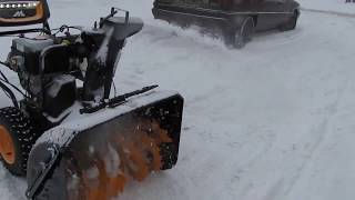 Убираем снег! Испытание снегоуборщиков McCulloch (Husqvarna)