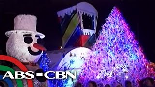 Christmas village sa Baguio City, may snow