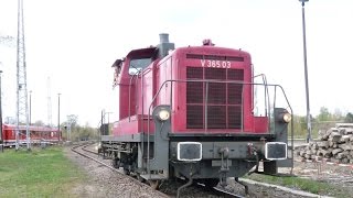 Mitfahrt Diesellok V 365 03 (23.04.2016)