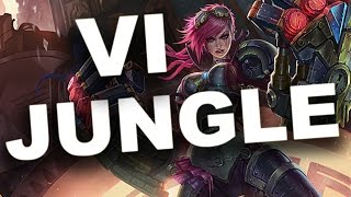 League of Legends - Vi Jungle Full Game Commentary Season 6