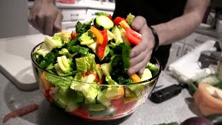 Epic Greek Salad (4,000 Calories)