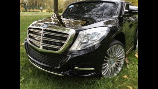 Купить детский электромобиль MERSEDES BENZ S  600 на pushishki.ru