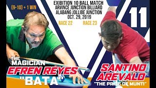 (11) Santino Arevalo Vs Efren "Bata" Reyes (Alabang Junction)