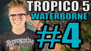 Let's Play Tropico 5: Waterborne [Gameplay] Part 4 - Go To School!