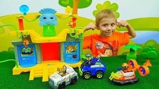 Щенячий Патруль Джунгли и новый щенок Трекер | Paw Patrol Jungle Explorer