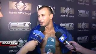 Павел Журавлев посвятил свою победу Украине.