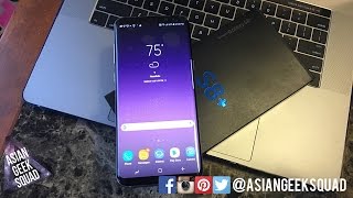 Samsung Galaxy S8+ Orchid Gray Unboxing