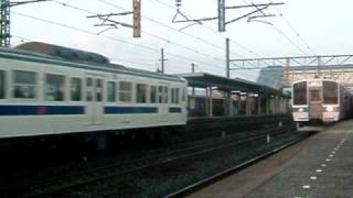 ４１５系 （１２両編成） 快速 南福岡行き 【遠賀川駅・通過】