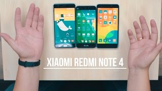 Xiaomi Redmi Note 4. Распаковка и визуальное сравнение с Xiaomi Mi5 и Oneplus 3.