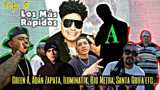 El Rap más Rápido en México [Top 8: Canciones más rápidas]