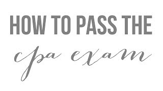 How to Pass the CPA Exam While Working Full-Time at Big 4