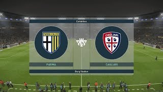 PES 2019 | Parma vs Cagliari - Italy | Serie A 2018/19 | Full Gameplay (PS4/Xbox One)