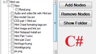 C# Tutorial 73: How to populate TreeView with file system directory structure