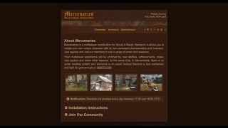 Создание и развитие героя в Mercenaries [Mount & Blade: Warband]