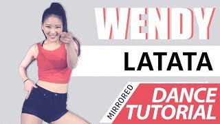 [ Mirrored ] DANCE TUTORIAL : (G)I-DLE((여자)아이들) - LATATA