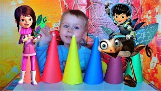 Майлз с другой планеты - Учим цвета с игрушками из мультика