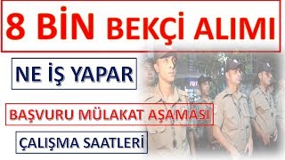 Bekçi Ne İş Yapar? 8 BİN BEKÇİ ALIMI! Bekçi Maaşı?