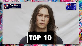 TOP 10 | AUSTRALIA DECIDES 2020 | EUROVISION 2020 AUSTRALIA