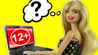 Барби и Кен интересные стории в интернете! Мультики с игрушками