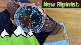 Seiko New Alpinist SPB121J1 - Unboxing and Initial Impressions