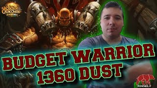 LA RUBRICA DEL LOW COST #4 - BUDGET PIRATE WARRIOR DA 1360 DUST (HEARTHSTONE ITA)
