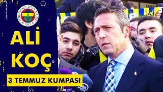 Başkanımız Ali Koç'un Kumpas Davası İle İlgili Önemli Açıklamaları