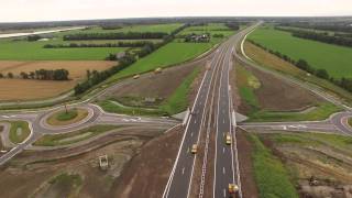 Nieuwe N356 vanuit de lucht.