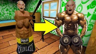 БАБКА ГРЕННИ КАЧОК В РЕАЛЬНОЙ ЖИЗНИ В МАЙНКРАФТЕ GRANNY ! НУБИК ИГРАЕТ В MINECRAFT МУЛЬТИК