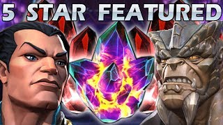 Featured 5 Star Crystal + 6x 5 Star Crystal Opening - Marvel Contest Of Champions