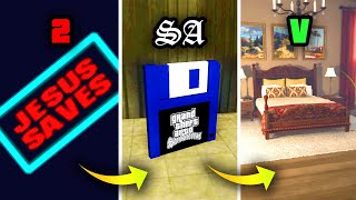 HOW the SAVE GAME has CHANGED in GTA Games Over the YEARS (Evolution)