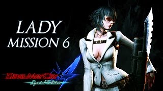 DEM BOOBIES - Lady Mission 06 - Devil May Cry 4: Special Edition Walkthrough [PS4/XBOX/PC]